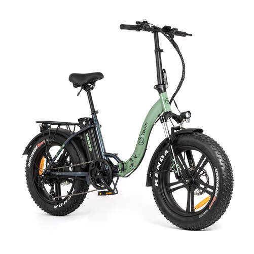 Bicicleta Eléctrica Youin BK1611 Porto - 374 Wh, 250 W, Ruedas 20" FAT, pantalla color, plegable