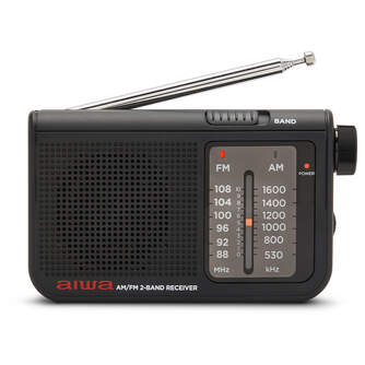 RADIO PORTATIL AIWA RS55BK AM/FM ALTAVOZ NEGRO