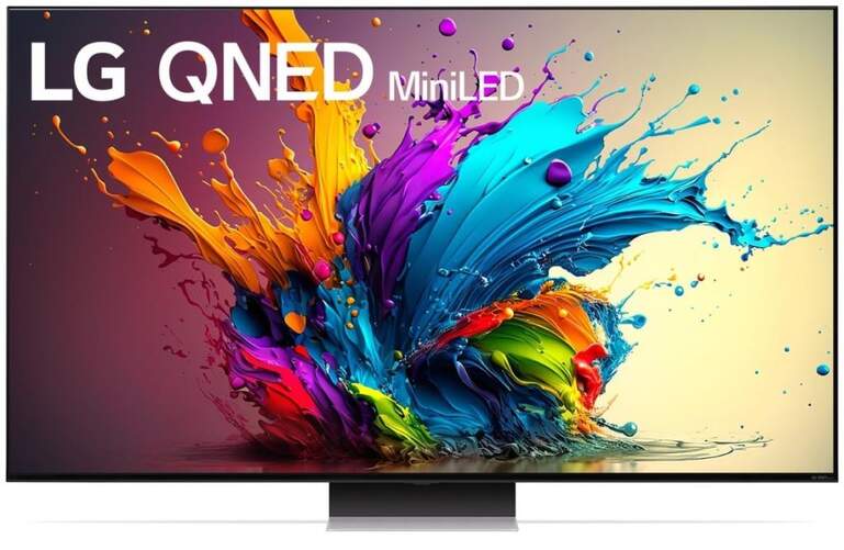 TV LG 75" QNED 75QNED91T6A - 4K, Smart TV WebOS, MiniLED Alfa8, HDR10, 120 Hz