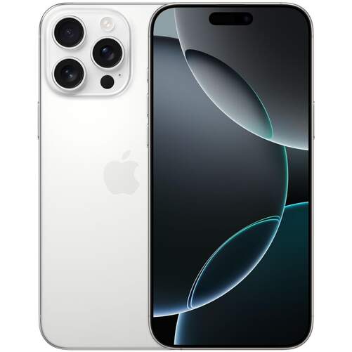 Apple iPhone 16 Pro Max 1 TB White Titanium - 6,9", Neural Engine A18 Pro, Cámara 48+48+12 MP