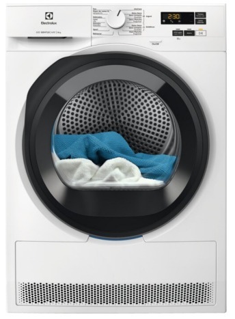 Secadora Electrolux EDI618A5BO - 8 kg, Clase A+++, Blanco