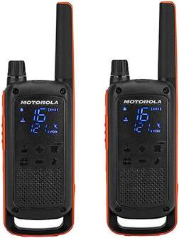 WALKIE TALKIE MOTOROLA T82 TWIN PACK