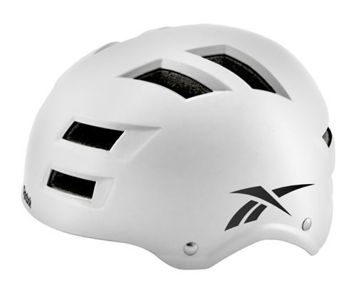 Casco Reebok Freestyle-Scooter MTV01 - Talla M, Unisex, Blanco Mate