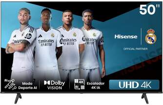 TV HISENSE 50%%%quot; 50A6N UHD SMART TV HDR10  DTS X