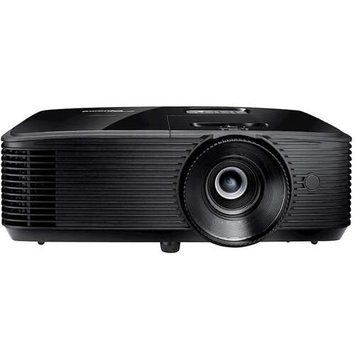 Proyector Optoma H117B WXGA - 1280 x 800, 3700 lúmenes, Full 3D, altavoz 10 W, negro