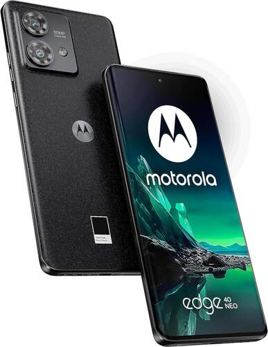 Motorola Edge 40 Neo 12/256 GB - 6,5", MediaTek Dimensity 7030, 144 Hz, 50 Mpx, 5000 mAh, Negro