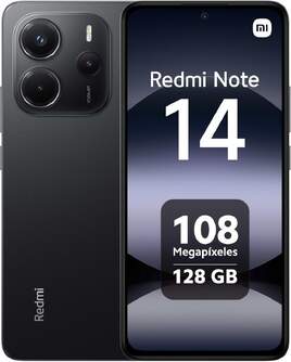 SMARTPHONE REDMI NOTE 14 8/256 6,7%%%quot; MIDNIGHT BLACK