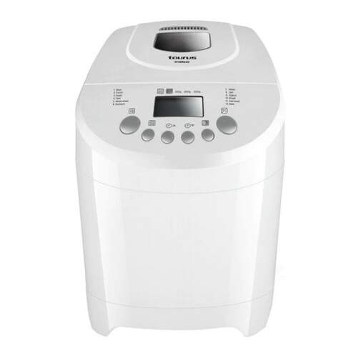 Panificadora Taurus 914815 My Bread - 600 W, 12 modos, Programable, Blanco