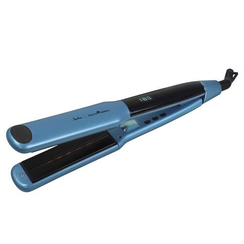 Plancha de pelo Jata JBPP5570 Marco Aldany - Hasta 230ºC, 60 W, Cerámico, Negro, Azul