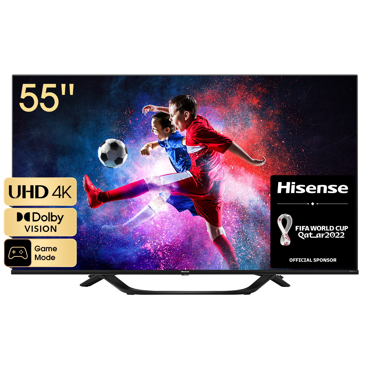 TV 55" Hisense 55A63H - 4K UHD, VA