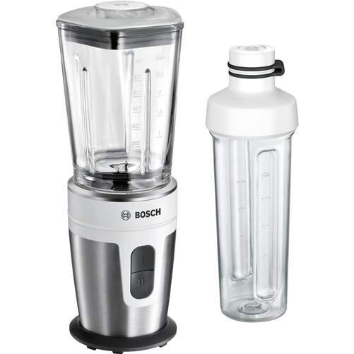 Batidora de vaso Bosch MMBM7G2M - + Botella, Smoothies, 350 W, 2 velocidades