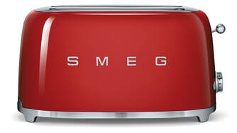 TOST. SMEG TSF02RDEU 2R LARGA ROJO 1500W