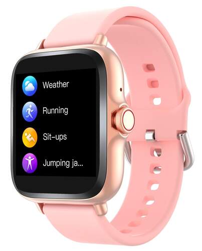 Smartwatch Denver SWC-156RO Rosa - 1,44", Bluetooth 5.0, 30 h autonomía, Android e iOS