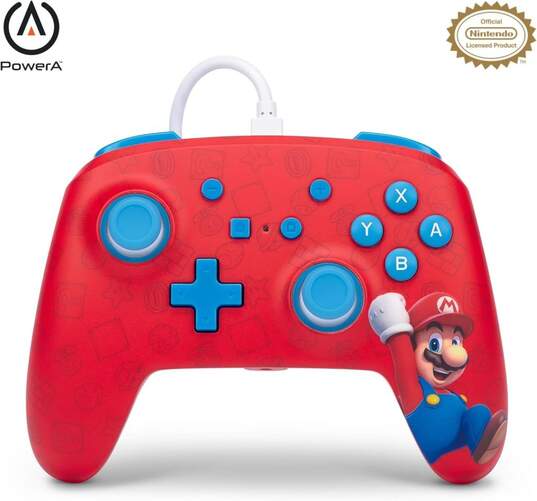 Mando Power A Woo-Hoo! Mario para Nintendo Switch