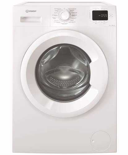 Lavadora Indesit IM762TIMESPT - Clase A, 7 kg, 43 L, 74 dB, Blanco