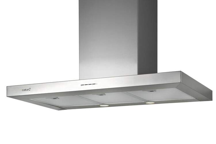 Campana Cata Sygma 700 - 70cm, 850 m3/h, 50 dB, Desconexión Aut., 3 Potencias, Iluminación LED, Inox