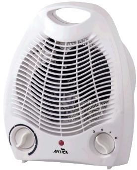 Calefactor Artica ACB2000 - 2000W/1000W, Termostato regulable, Sist. Seguridad antivuelco