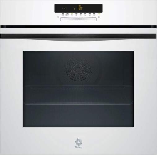 Horno Multifunción Balay 3HB5879B7 - 71 L, Pirolítico, Clase A+, Cristal, Blanco