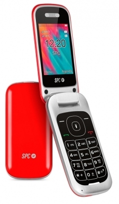 SeniorPhone SPC Velvet - Móvil para mayores, Pantalla 2.4"