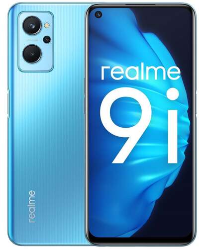 Realme 9i 4/128GB Azul - 6.6" FHD+ 90Hz, Snapdragon 680 2.4GHz, 50+2+2/16Mpx, 5000mAh 33W, Hi-Res