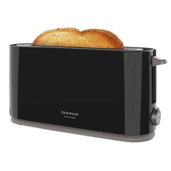 TOST. TAURUS MY TOAST NERO 1R LARGA NGRO 1000W