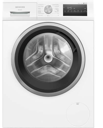 Lavadora Siemens WM12N262ES - Clase A, 8 kg, 1200 rpm, Blanco, 14 programas