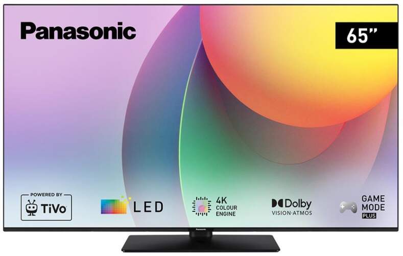 TV Panasonic 65" TV65W93AE6 - 4K Ultra HD, Full Array, Fire TV, HDR10+ Adaptive, Dolby Atmos