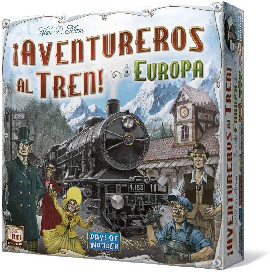 Juego de mesa ¡Aventureros al Tren! Europa - Pegi 8,