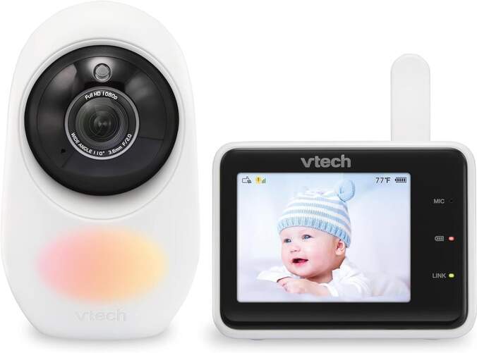 Vigila bebés VTech RM2751 - Pantalla 2,8", Cámara Fija, Wi-Fi