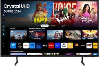 TV SAMSUNG 43%%%quot; TU43DU7105 CRYSTAL UHD SMART TV BT