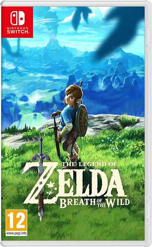 Videojuego Zelda Breath Wild -  Nintendo Switch, PEGI 12+