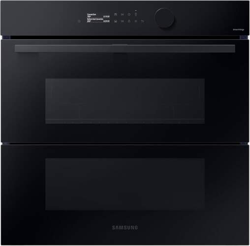 Horno Samsung NV7B5750TDK/U1 - Cocción Dual, pirolítico, 76 L, Clase A+, Negro