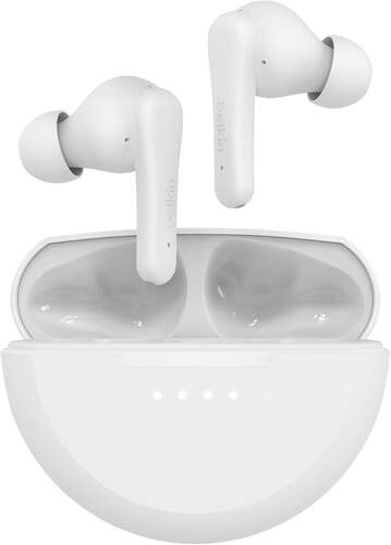 Auriculares Belking True Wireless Soundform Rhythm - Blanco, Clear Call Quality, Bluetooth 5.3, 8 h