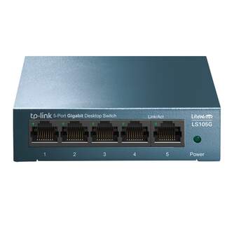 SWITCH TP LINK LS105G 5 PUERTOS LITEWAVE GIGABIT