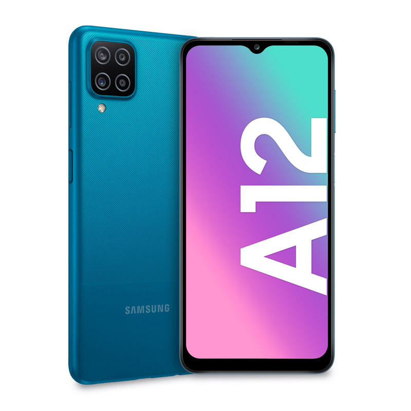 Samsung Galaxy A12 3/32GB Azul - 6.5" HD+, OctaCore 2.3GHz