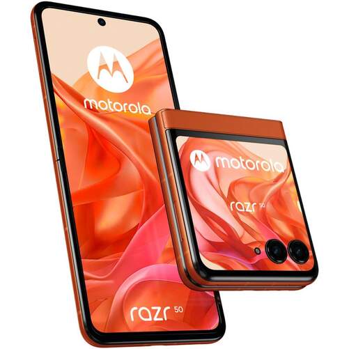 Motorola Razr 50 12/256 GB Naranja - 6,9", MediaTek Dimensity 7300X, Android 14, 50+13 MP, 4200 mAh