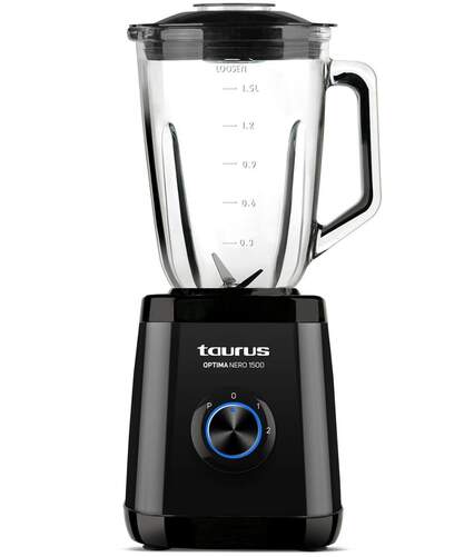 Batidora de Vaso Taurus Optima Nero - 1500W, 1,5 litros, negra