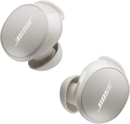 Auriculares de botón Bose QuietComfort Blanco - Resistente al agua, cancelación de ruido, 8,5h aut.