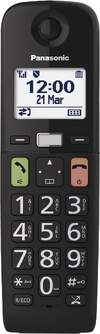 TELEFONO DECT PANASONIC KX-TGU112EXB DUO NEGRO