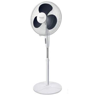 VENTILADOR PIE TAURUS GRECO 16CR PURE 40CM 40W BCO