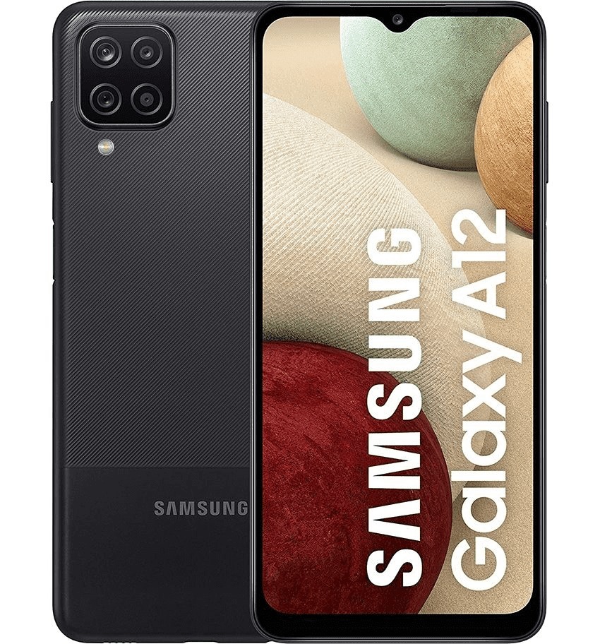 Samsung Galaxy A12 4/64GB Negro - 6.5"HD+, OctaCore 2.3Ghz