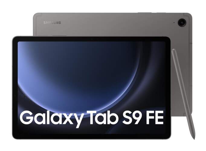 Tablet Samsung Tab S9 FE X510 6/128 GB, Gris - 10,9", Android 13, 7760 mAh