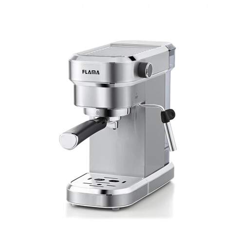 Cafetera Express Flama 1256FL - 3 Filtros, 20 Bar, Inox