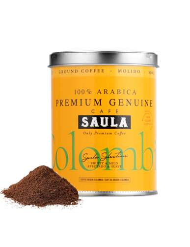 Café molido Saula 8411577242205 Genuine Colombia - Café Original, 250 g