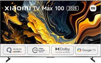 TV XIAOMI 100%%%quot; MAX 2025 UHD QLED GOOGLETV 144HZ