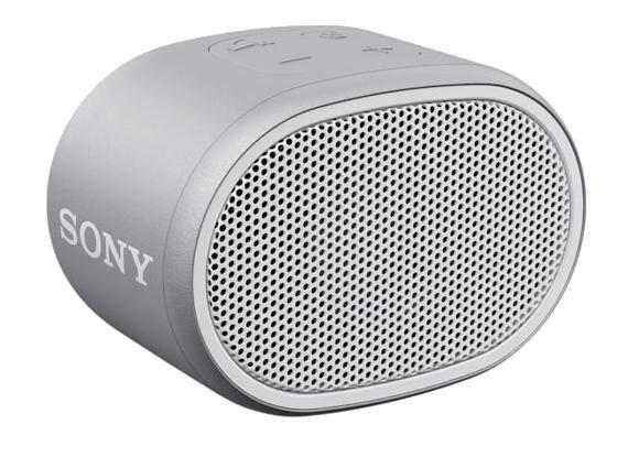 Altavoz portátil Sony Extra Bass SRS-XB01 Blanco - Batería 6 horas, Bluetooth 4.2