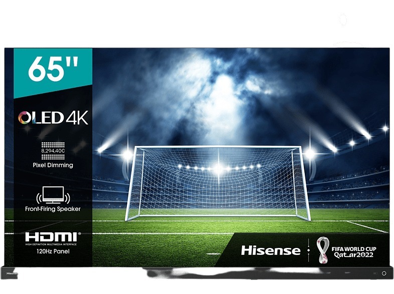 TV OLED Hisense 65A9G - 4K 120Hz, IMAX