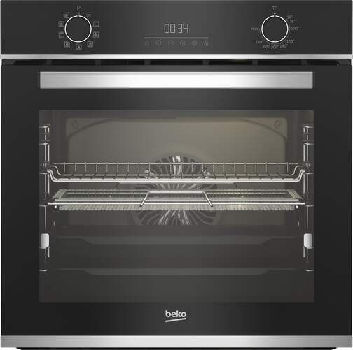 Horno Beko Airfry BBIMA13300XS - Clase A+, 72L, LED Display, Negro