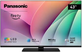 TV PANASONIC 43%%%quot; TV43W80AEZ UHD QLED FIRETV PEANA