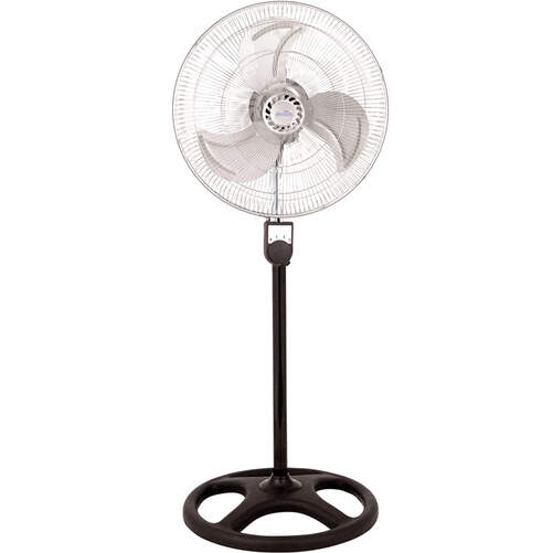 Ventilador de Pie Artica AVP5545 - 55W, Diámetro 45cm, Blanco y Negro